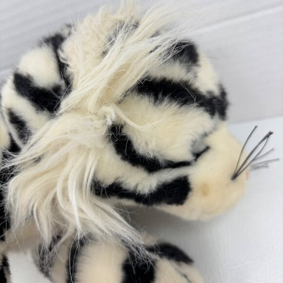 Ty Classic Streaks White Siberian Tiger Plush Stuffed Animal Toy Vintage 2003 - Picture 6 of 13
